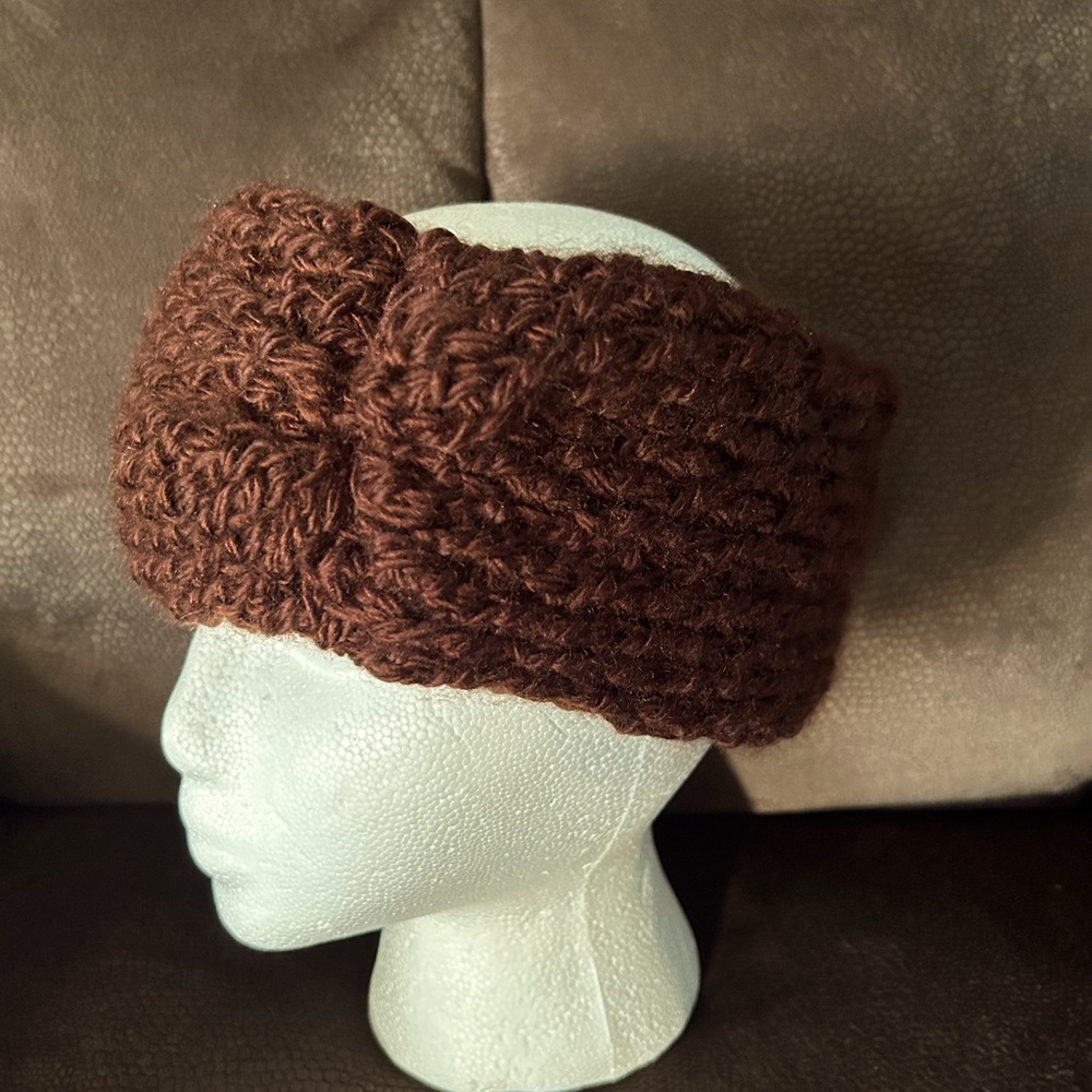 Woman’s Crochet Handmade Headband Earwarmer - OS